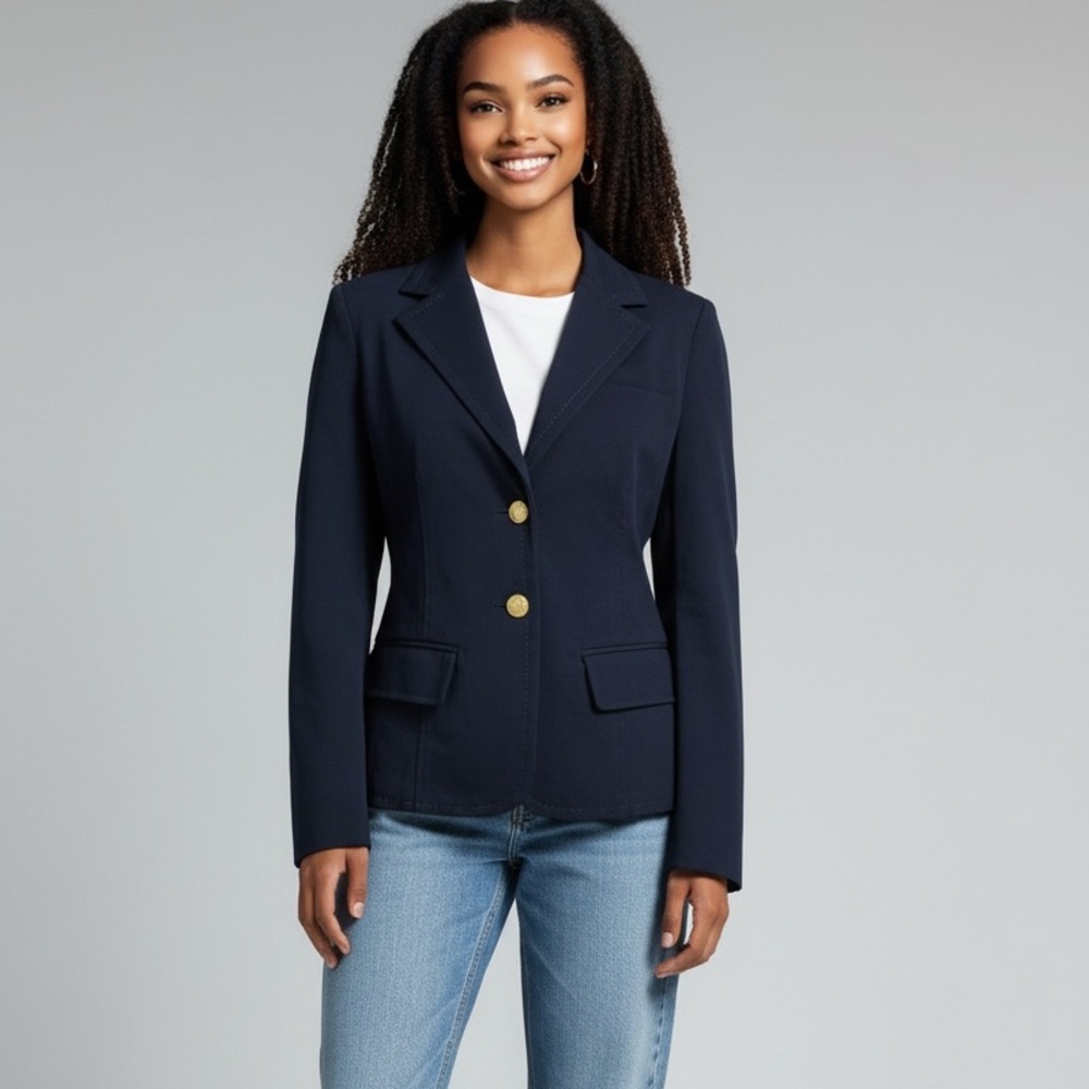 St John Sport - Beautiful Navy Blazer Sz M
